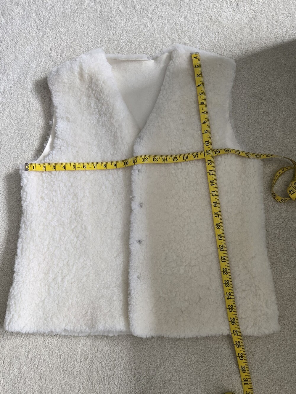 Sheepskin Vest Med